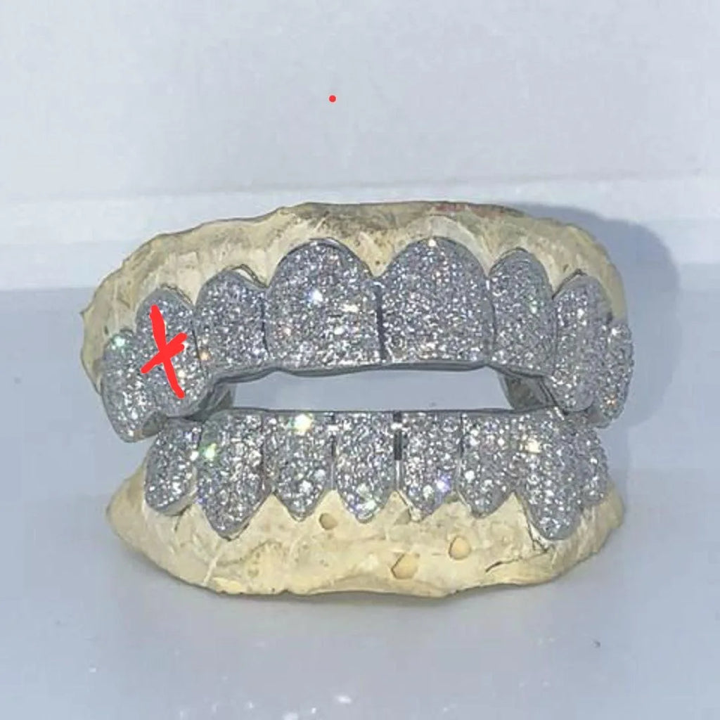 Pass Diamond Tester Custom Glass Dial Moissanite Stainless Steel Bracelet Clasp Watch Color VVS Iced Hiphop 10 Bar Water