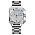 Luxury Men's Automatic Mechanical Movement Watch Versatile Fashion Analog Display Steel Case 3ATM Water Resistant
