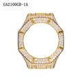 Hip Hop Moissanite Paved Bling Iced Out Watch Cover for Men Jewelry