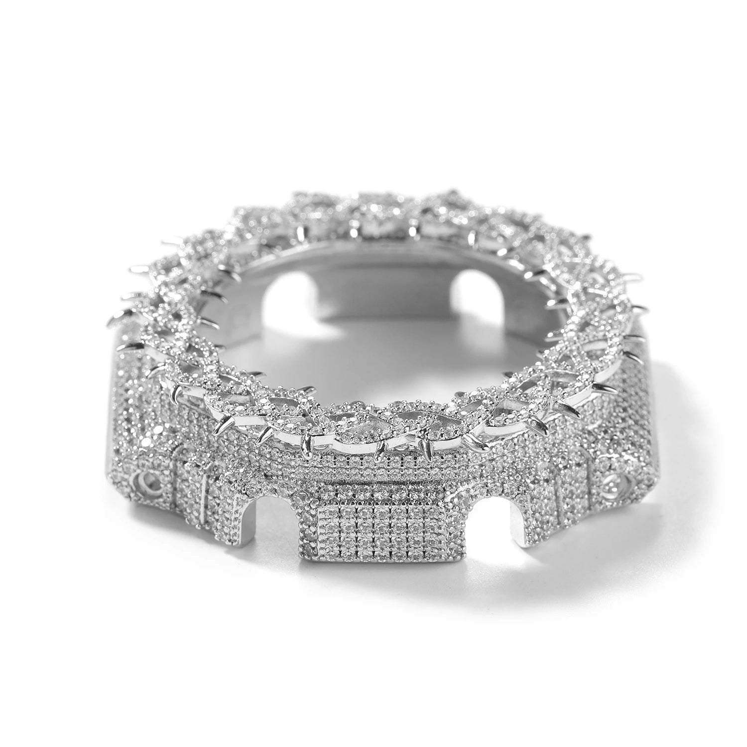 TBTK HipHop Iced Out Moissanite Watch Bezel For GA2100 DW6900 GA110 Luxury Bling Watch Replacement Frame Accessories